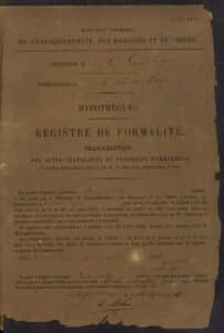 Hypothèques