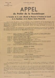 [FOCUS SUR] Gaston Monnerville en visite officielle à la Guadeloupe en 1950