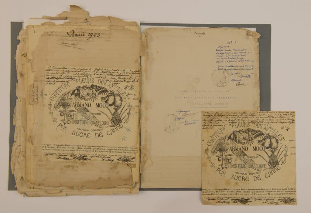 archives Guadeloupe déclaration de marque marque