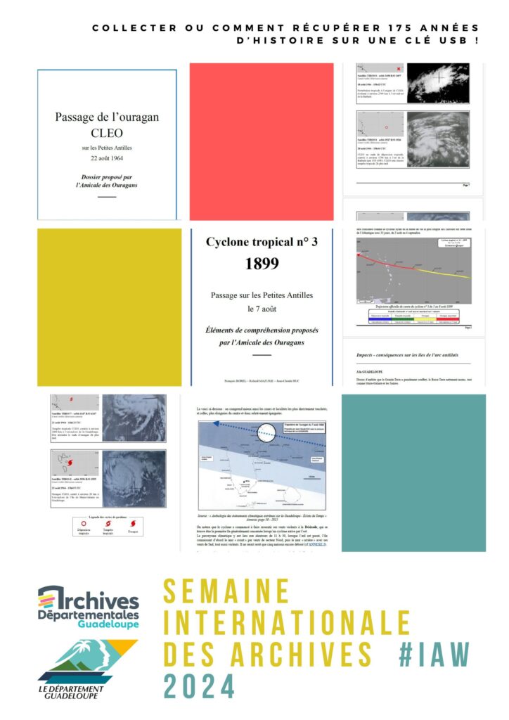 archives electroniques collecte archives departementales guadeloupe, 