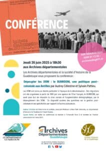 [CONFÉRENCE] Jeudi 26 juin à 18h30 aux Archives départementales - sur réservation