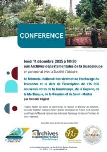 [CONFERENCE] Jeudi 11 décembre 2025 à 18h30 aux Archives départementales