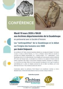 [CONFERENCE] Mardi 10 mars 2026 à 18h30 aux Archives départementales