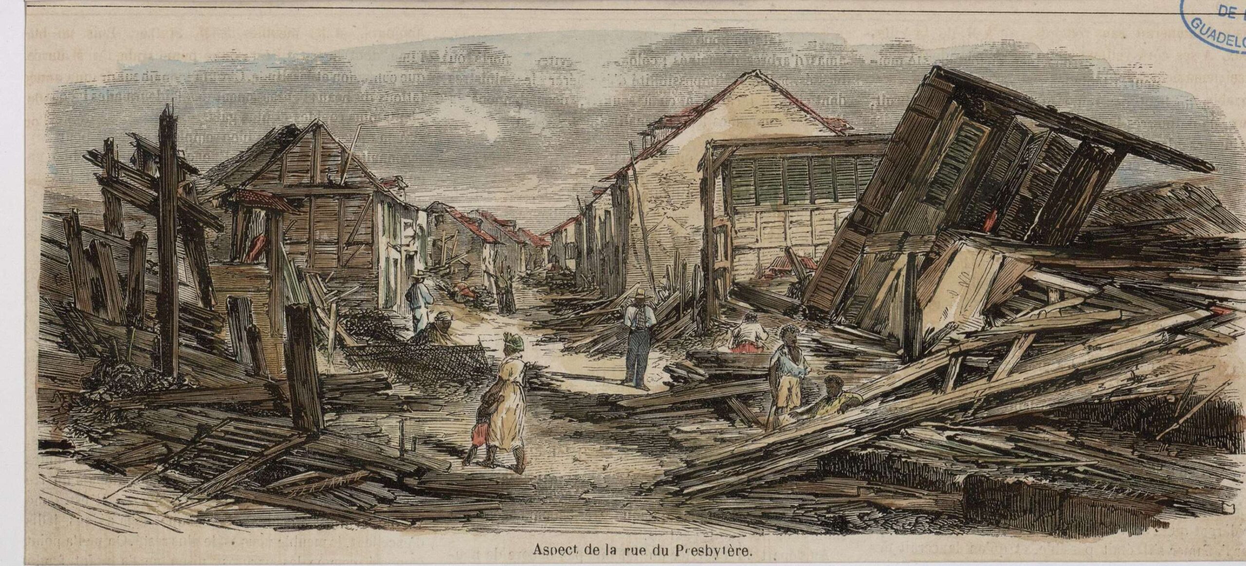 La Guadeloupe face aux risques Archives Départementales de la Guadeloupe