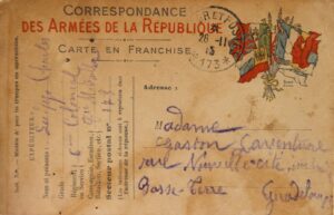 La Guadeloupe et l'expérience de la Première Guerre mondiale : au fil des lettres, les mots de poilus.