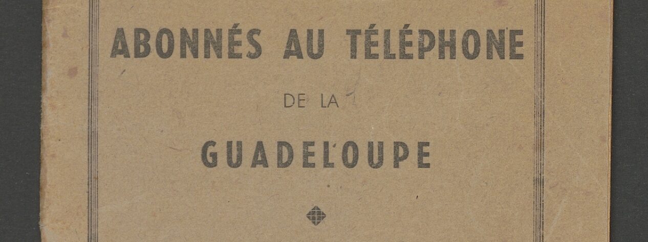 Annuaire téléphonique de la Guadeloupe