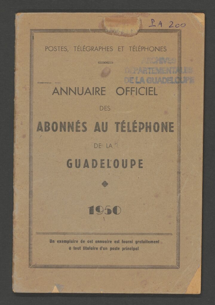 Annuaire Guadeloupe