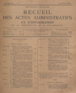 Combien d’usines sucrières à la Guadeloupe au sortir de la Seconde Guerre mondiale ?