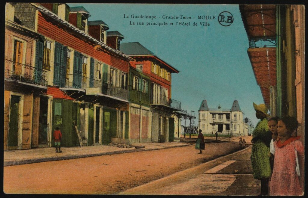carte postale Le Moule Guadeloupe