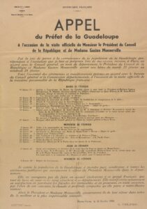 [FOCUS SUR] Gaston Monnerville en visite officielle à la Guadeloupe en 1950