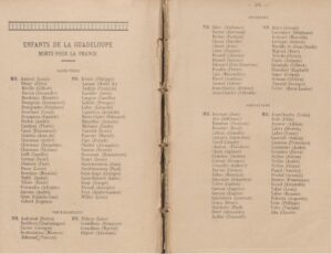 [FOCUS SUR] Honneur aux soldats de la Guadeloupe de la Première Guerre mondiale.