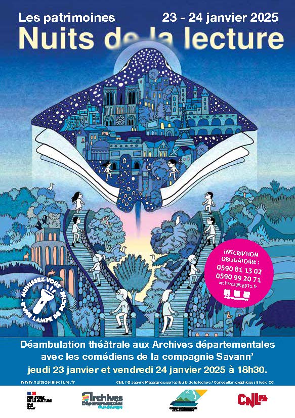 [NUITS DE LA LECTURE 2025] 23 janvier et 24 janvier à 18h30 ...