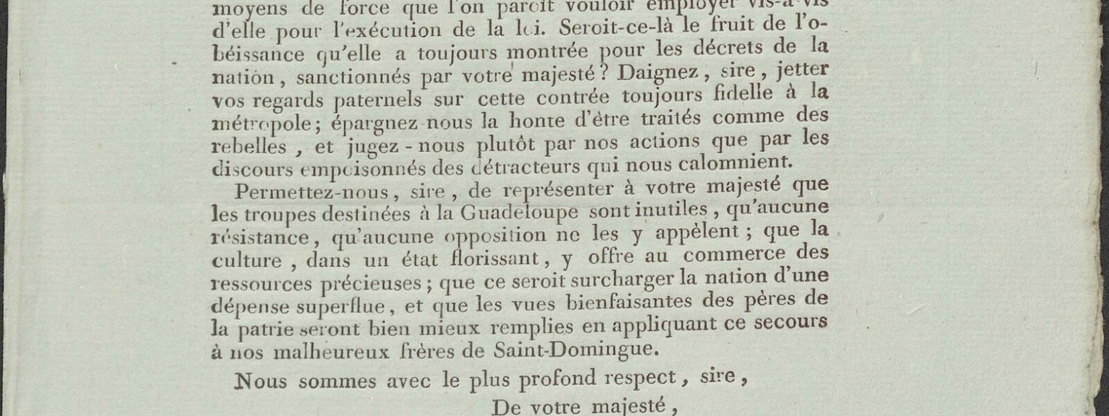 Arch. dép. Guadeloupe, 1 J 260