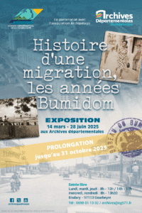 [EXPO BUMIDOM] Dernière visite guidée, samedi 25 octobre à 10 h.