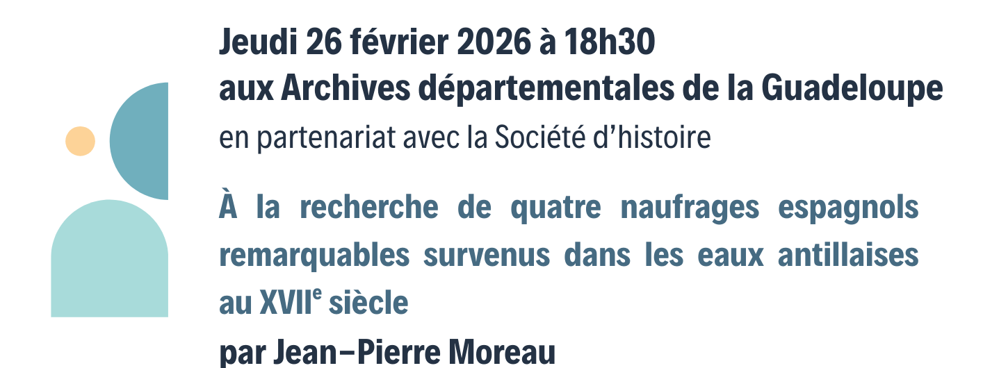 2026-02-26-Aff-Conf-Moreau conférence, archives départementales Guadeloupe